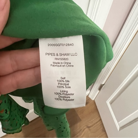 Veronica Beard Green Ruffle Dress - Picture 5 of 7